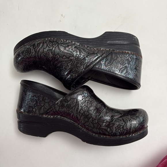 DANSKO Iridescent Floral Clogs - Picture 6 of 11